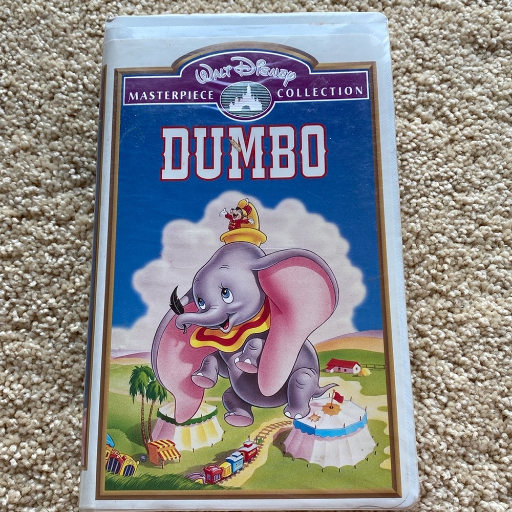 Dumbo Masterpiece Collection Vintage VHS